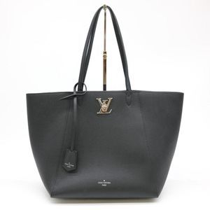 Louis Vuitton LockMe Hippo Tote Bag Noir Black